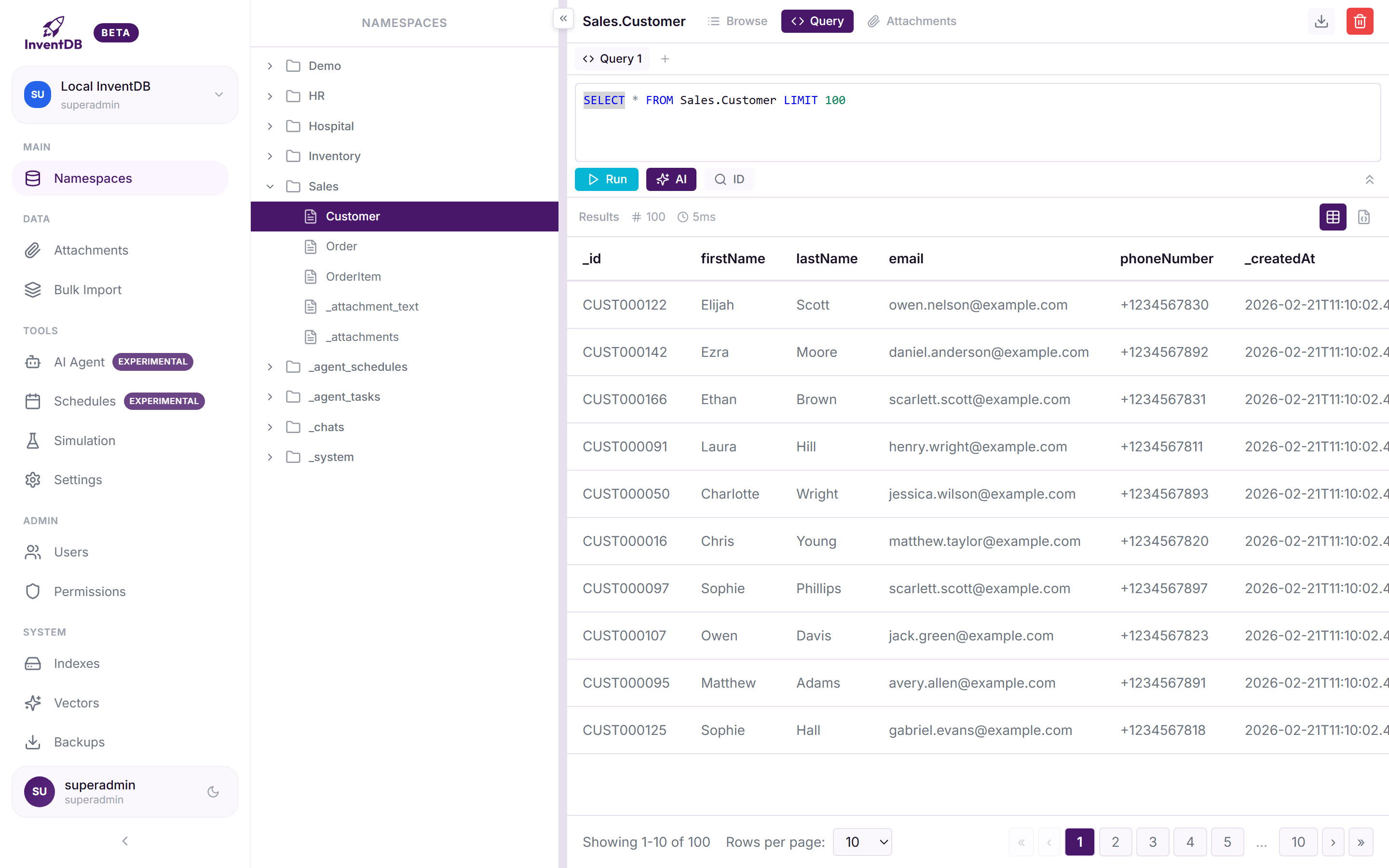 InventDB screenshot 3