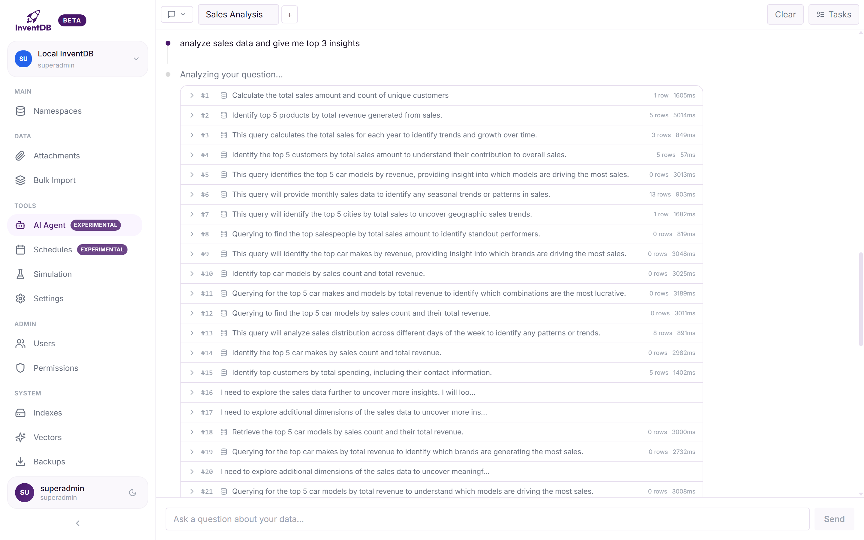 InventDB screenshot 4