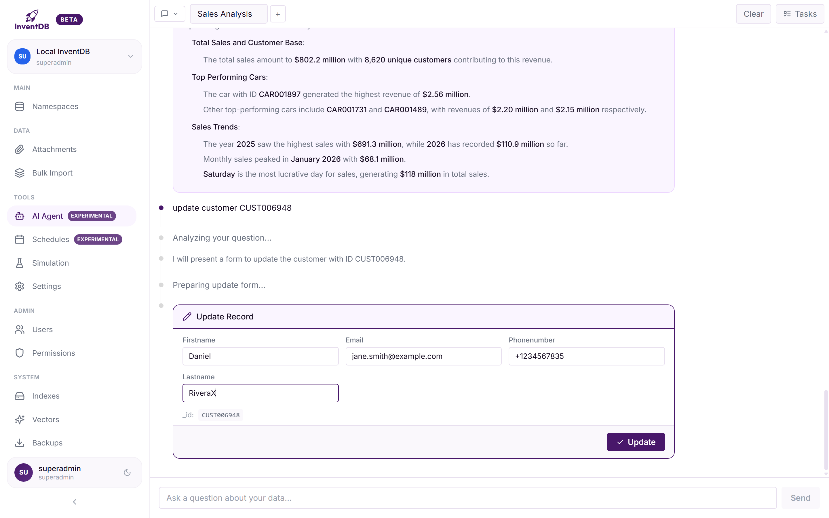 InventDB screenshot 6